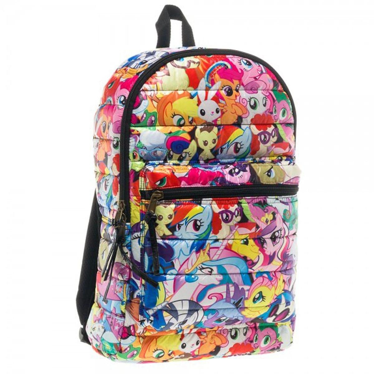 My Little Pony All Over Character Print 16" Backpack