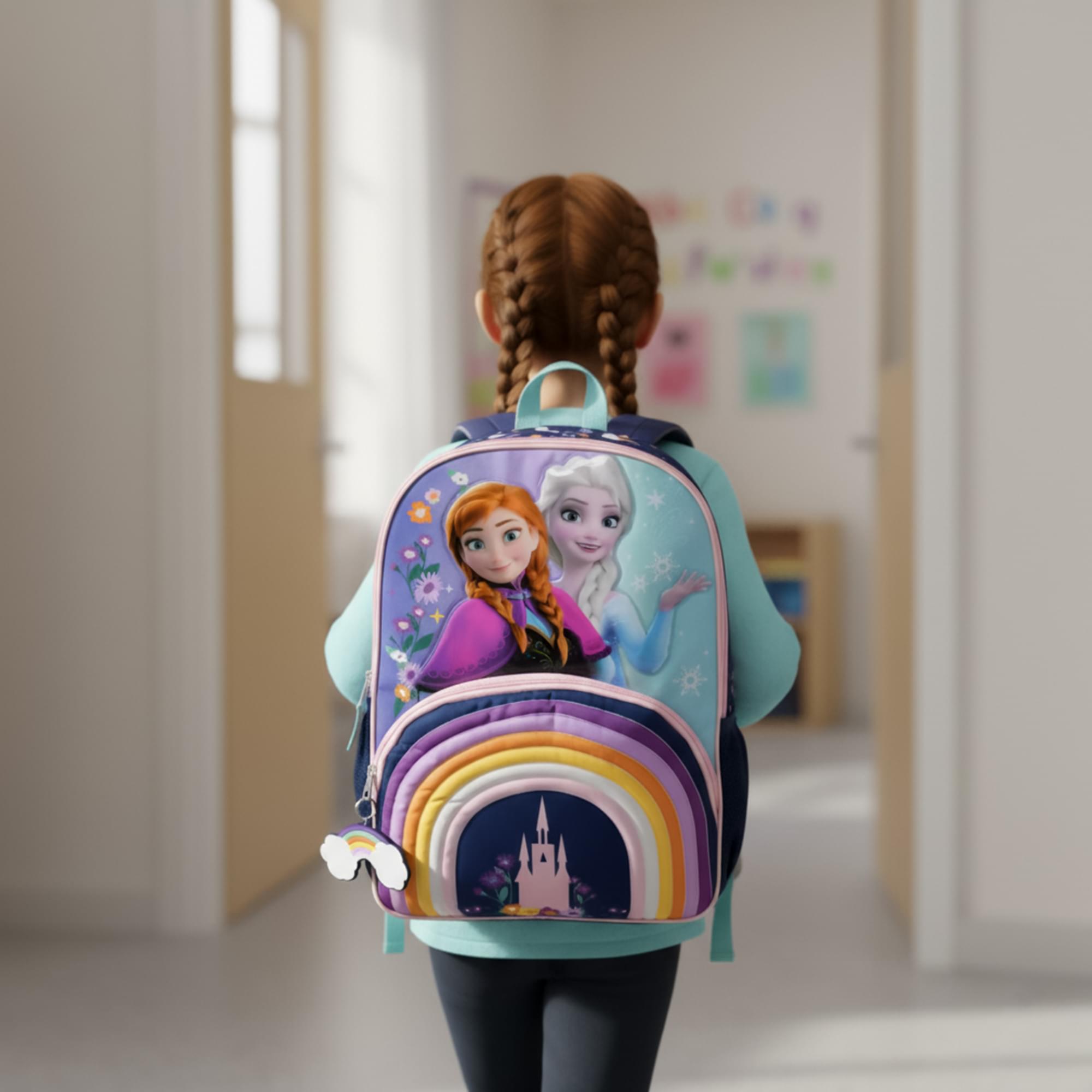Disney Frozen Anna & Elsa 16 Inch School Backpack