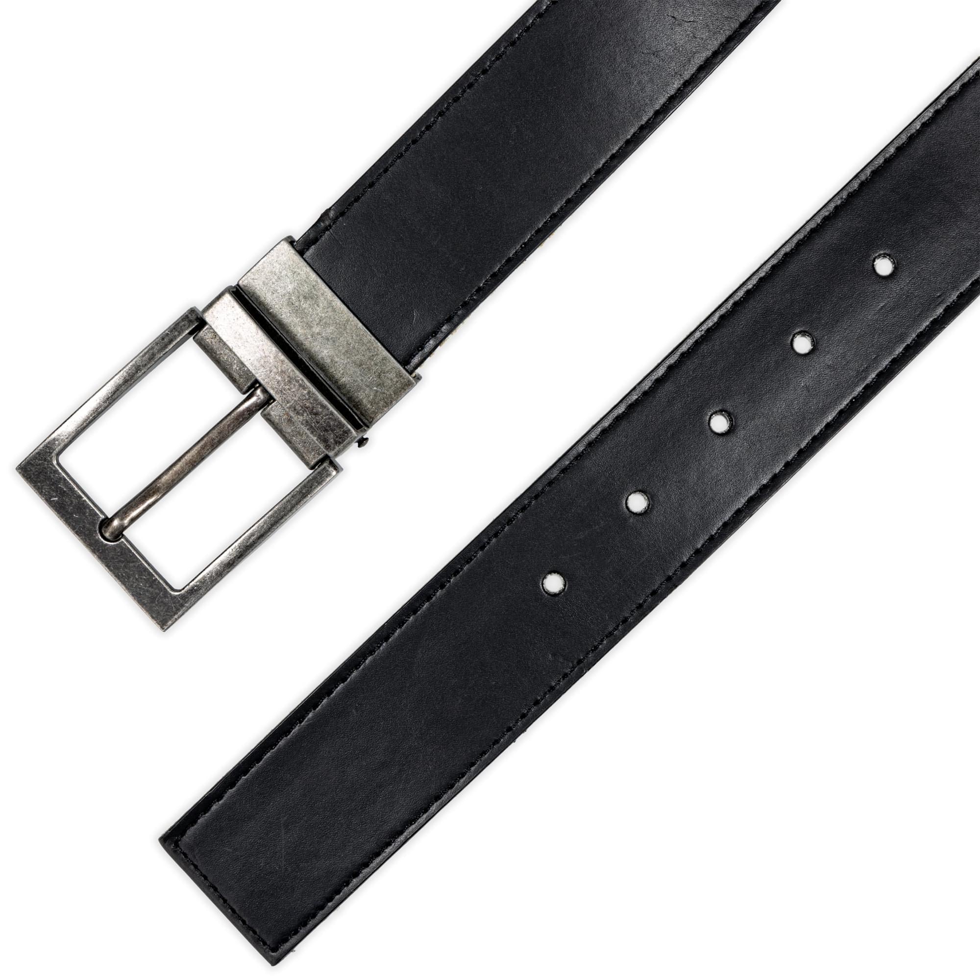 Black & Tan Reversible Canvas Men's Belt