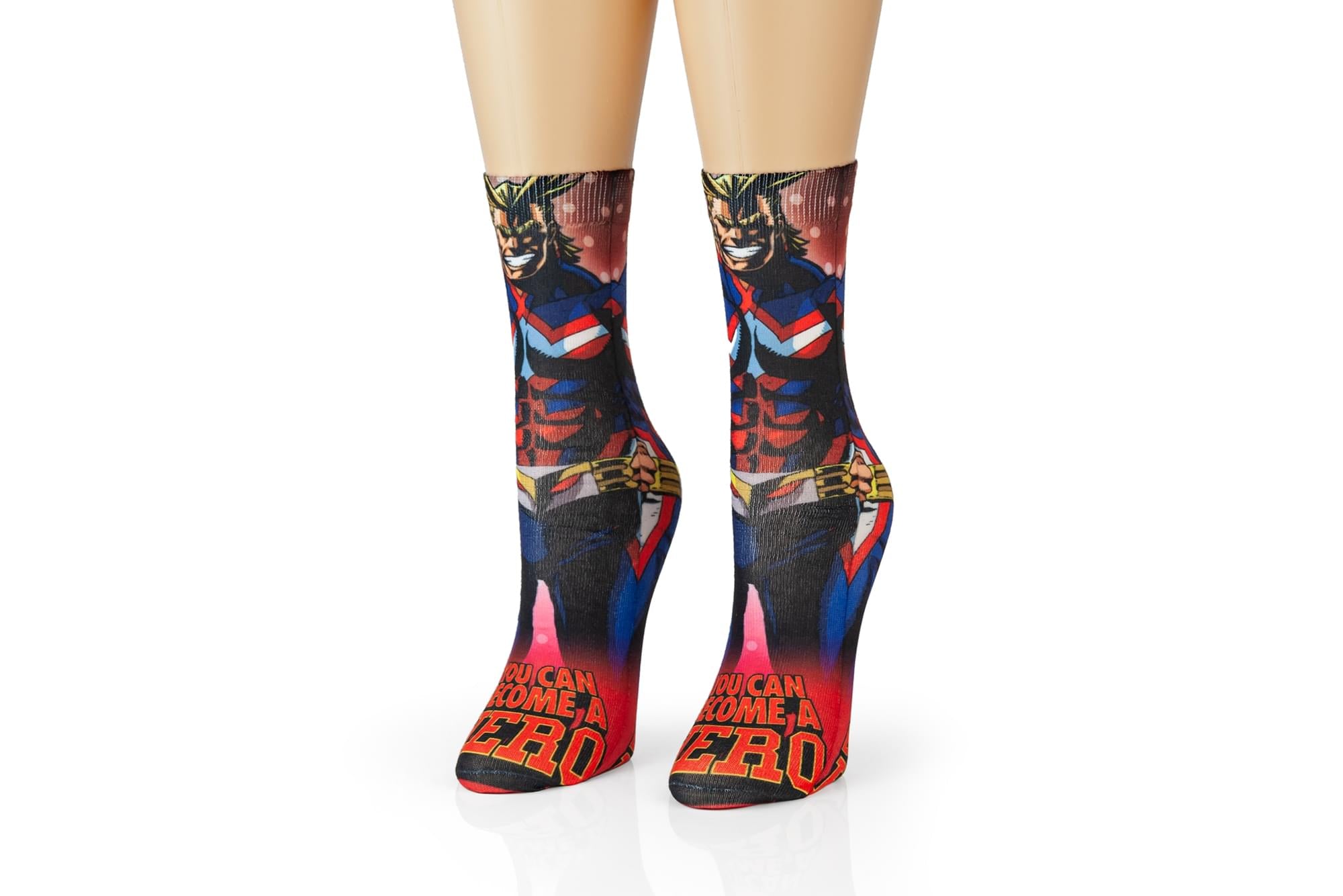My Hero Academia All Might Adult Crew Socks