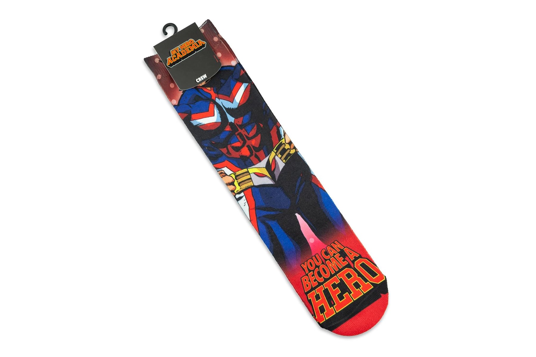 My Hero Academia All Might Adult Crew Socks