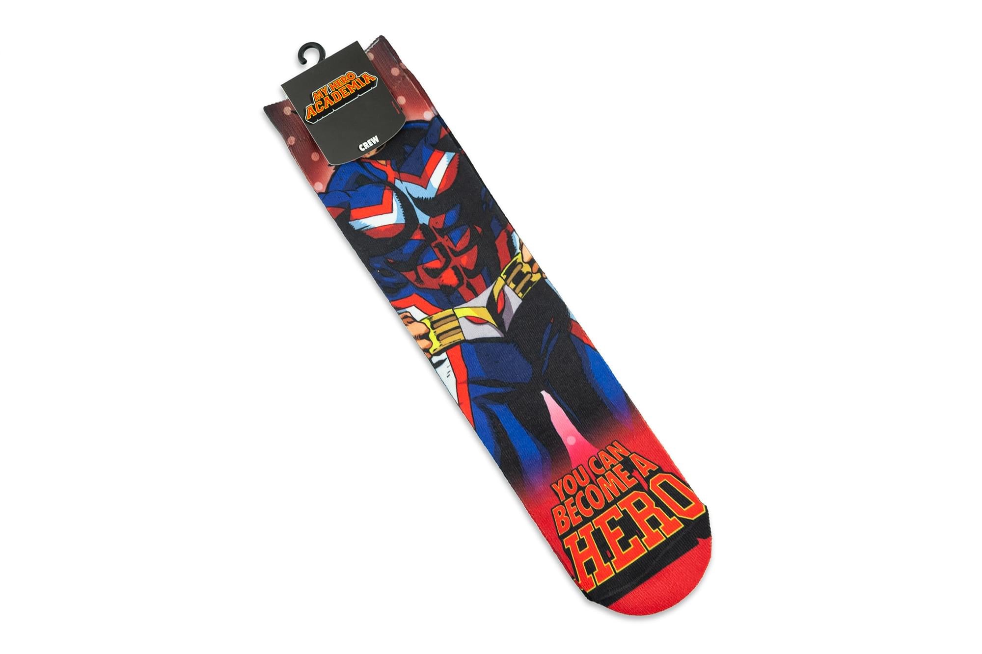 My Hero Academia All Might Adult Crew Socks