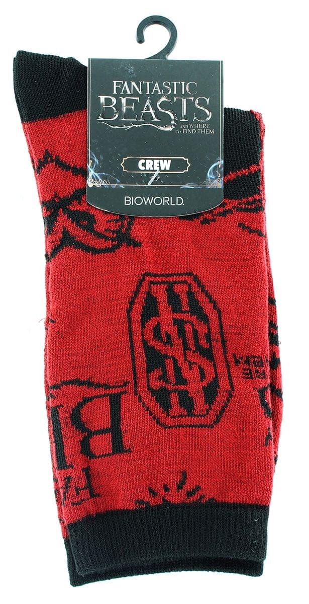 Fantastic Beasts And Where To Find Them "Icons" Men's Crew Socks