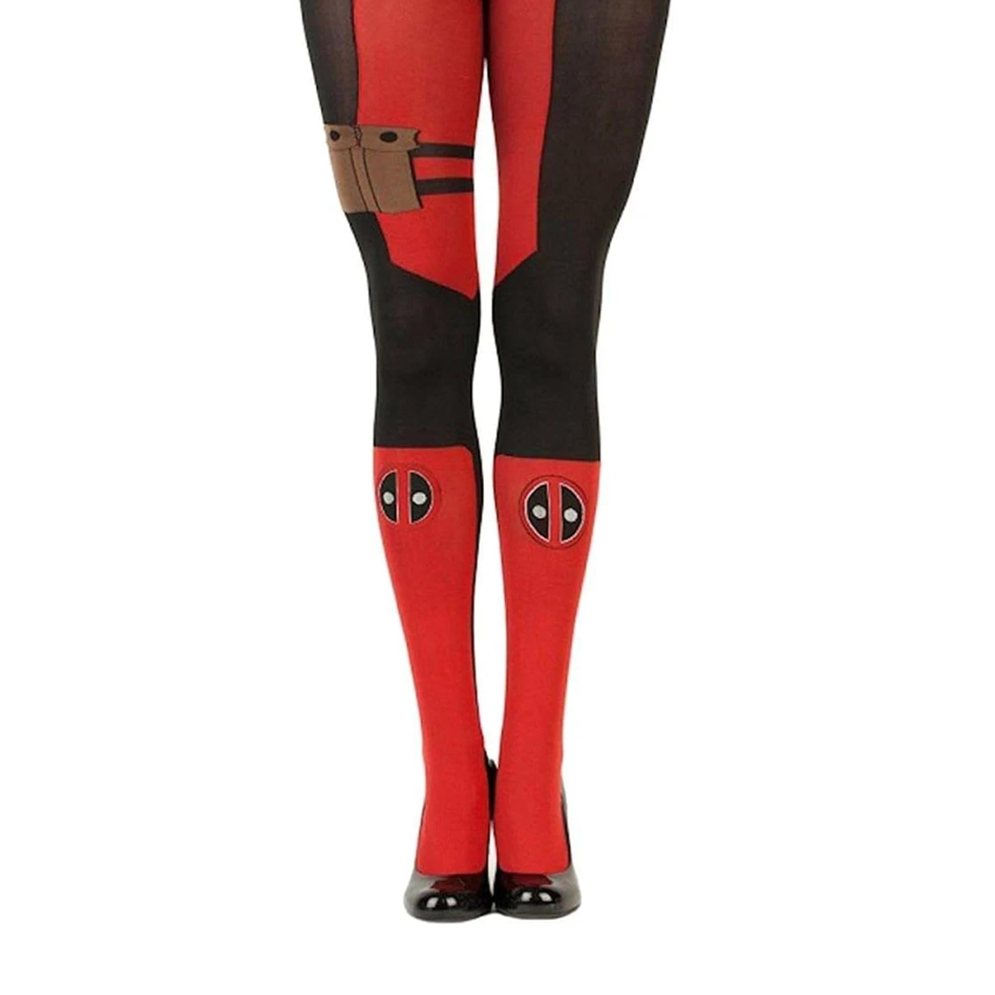 Marvel Deadpool Women's Sheer Costume Tights | Free Shipping