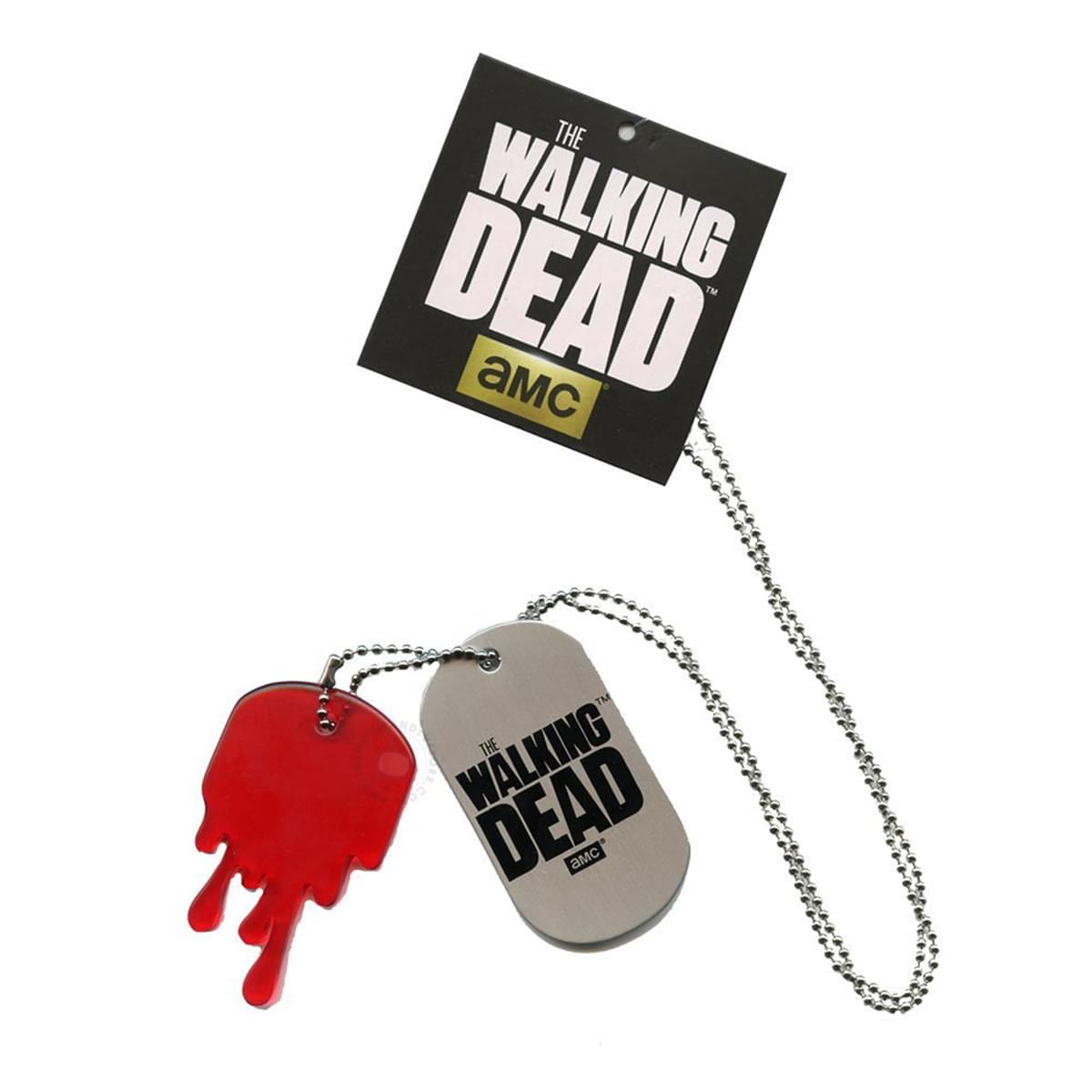 The Walking Dead Metal Dog Tag Necklace