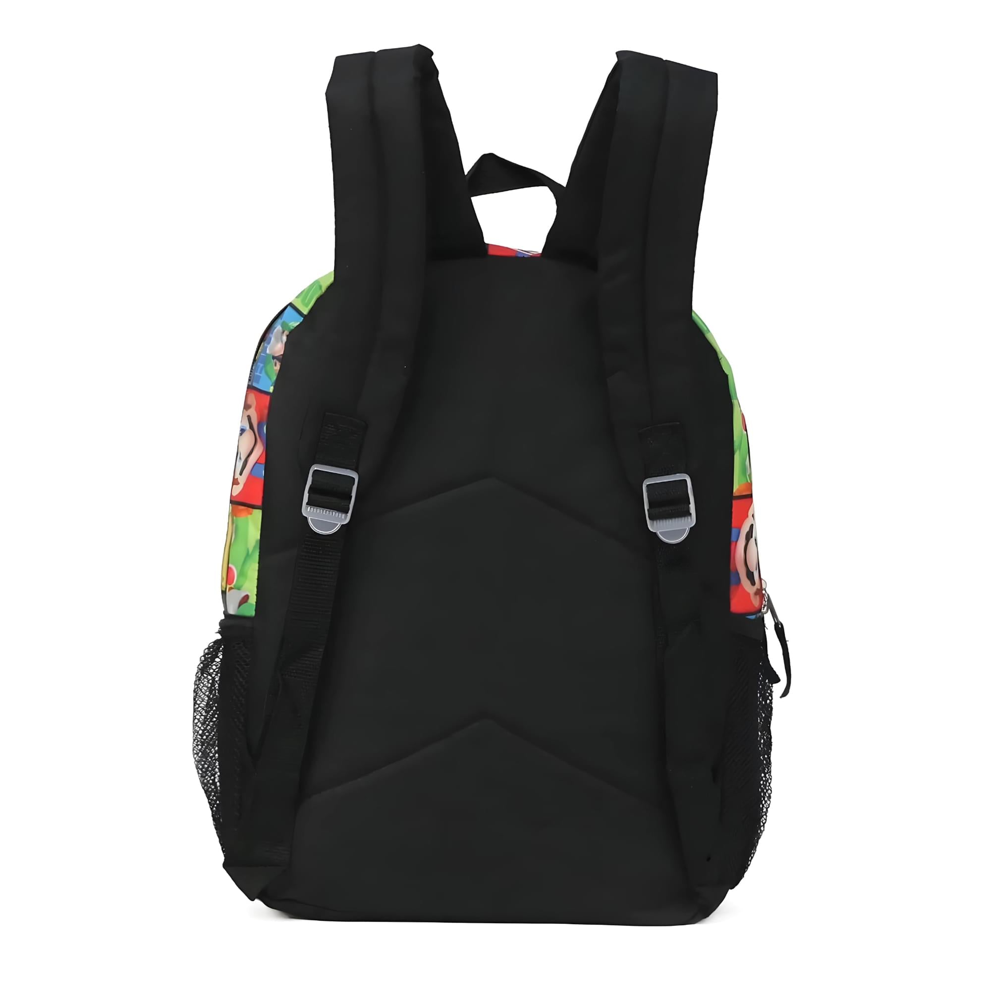 Super Mario Square Block Print 16 Inch Backpack