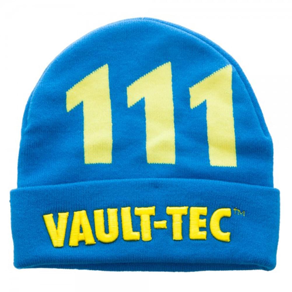 Fallout Vault-Tec 111 Cuffed Knit Beanie