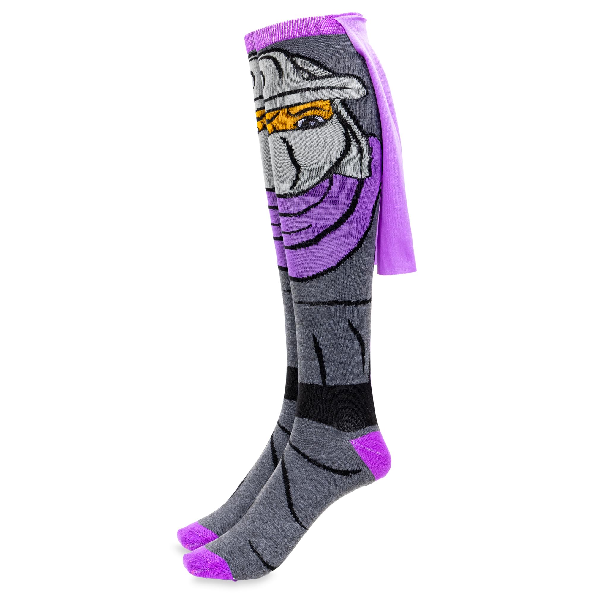 Teenage Mutant Ninja Turtles Shredder Caped Women's Knee High Socks