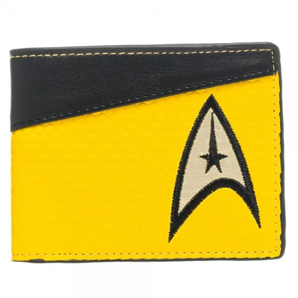 Star Trek Command Yellow Bi-Fold Wallet
