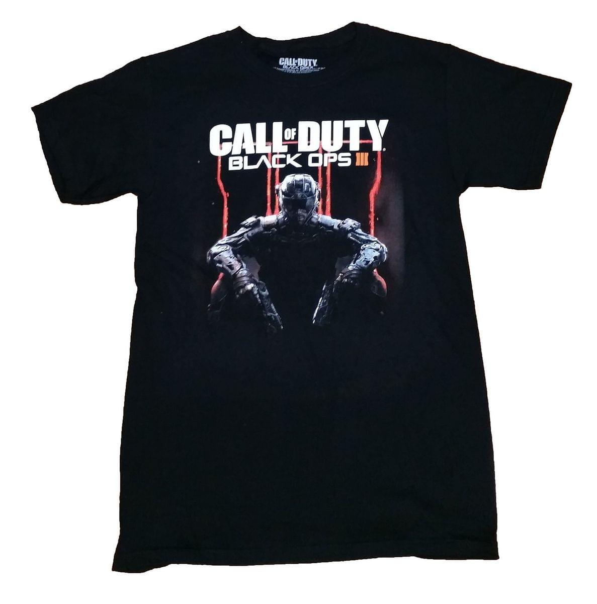 Call of Duty Black Ops 3 Character Logo Adult T-Shirt | Free Shipping
