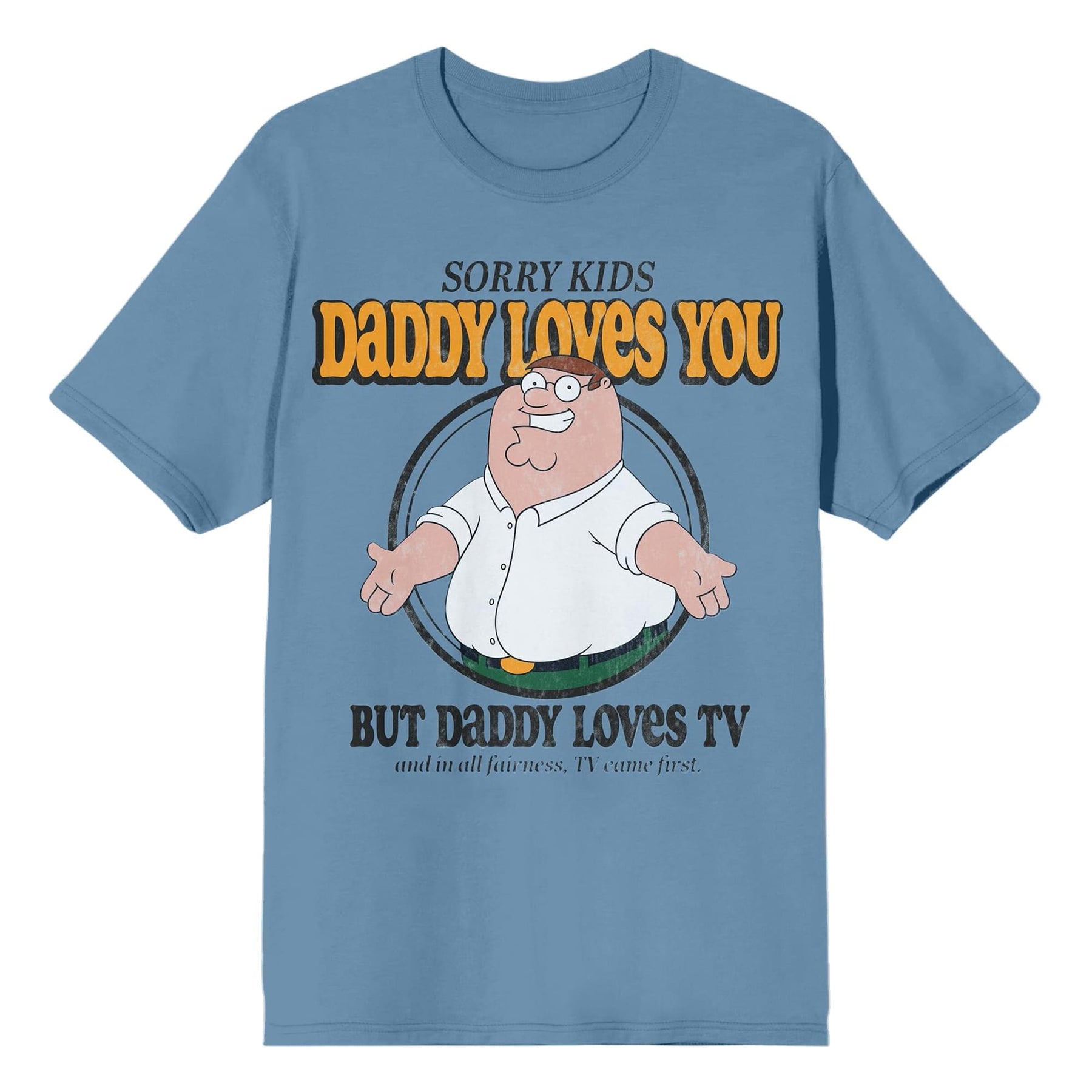 Family Guy Daddy Loves TV Tee | Mens