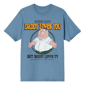 Family Guy Daddy Loves TV Tee | Mens