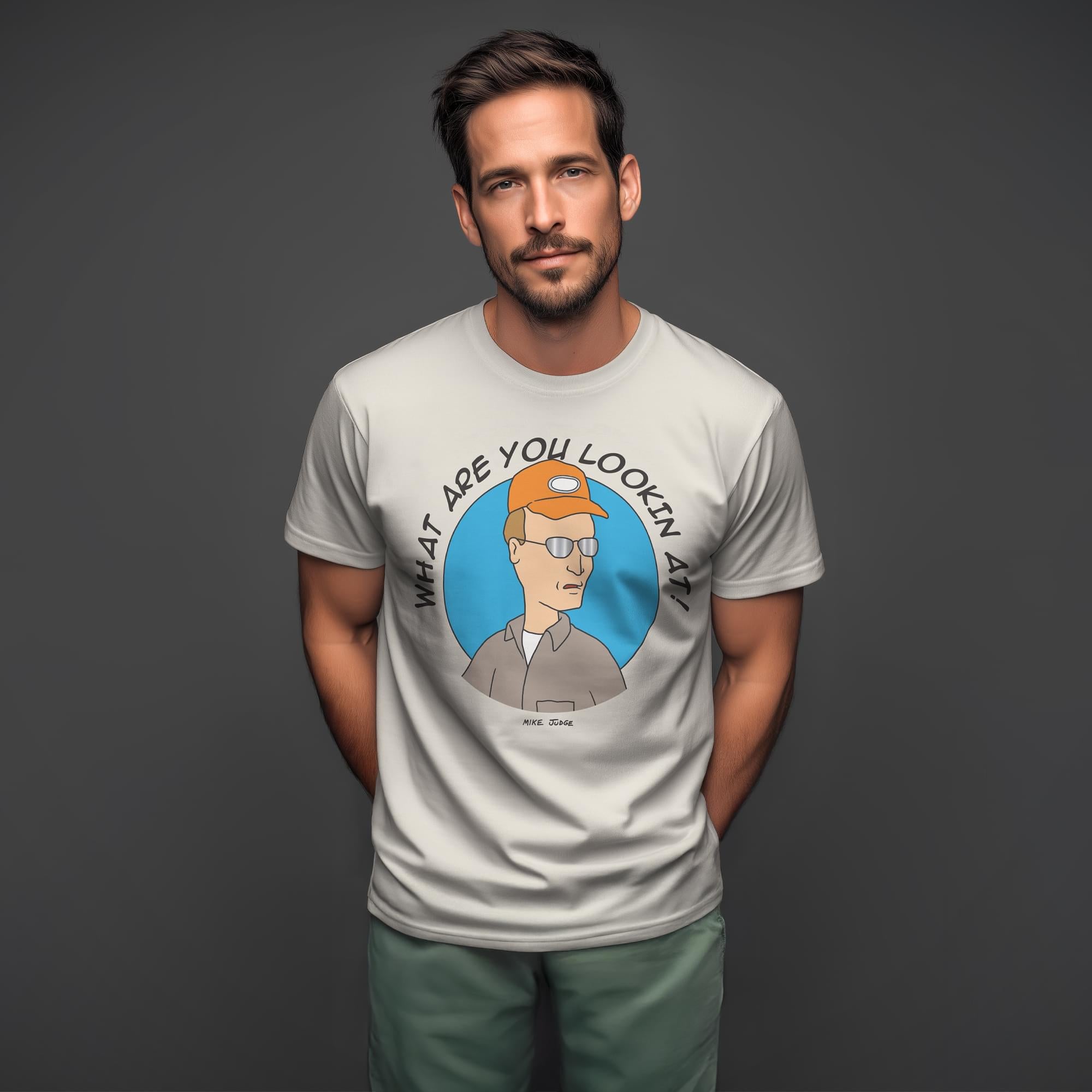 King Of The Hill Dale "What Are You Lookin At" T-Shirt