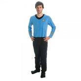 Star Trek Men's Blue Union Suit