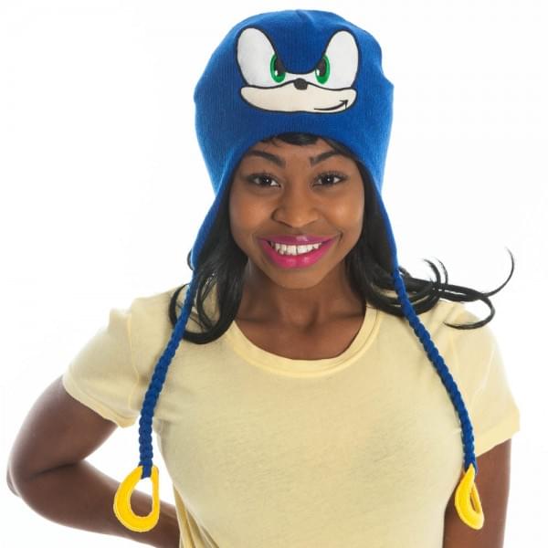 Sega Sonic Laplander Hat With Ring Tassels