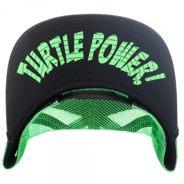 Teenage Mutant Ninja Turtles Green & Black Adjustable Trucker Hat