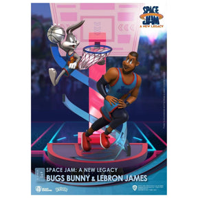 Space Jam: A New Legacy DS-069 6 Inch D-Stage Statue | Bugs & Lebron