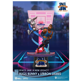 Space Jam: A New Legacy DS-069 6 Inch D-Stage Statue | Bugs & Lebron