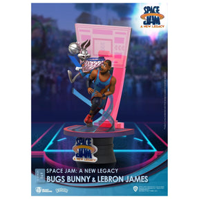 Space Jam: A New Legacy DS-069 6 Inch D-Stage Statue | Bugs & Lebron