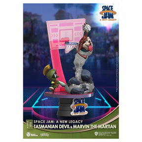Space Jam: A New Legacy DS-070 6 Inch D-Stage Statue | Taz & Marvin the Martian