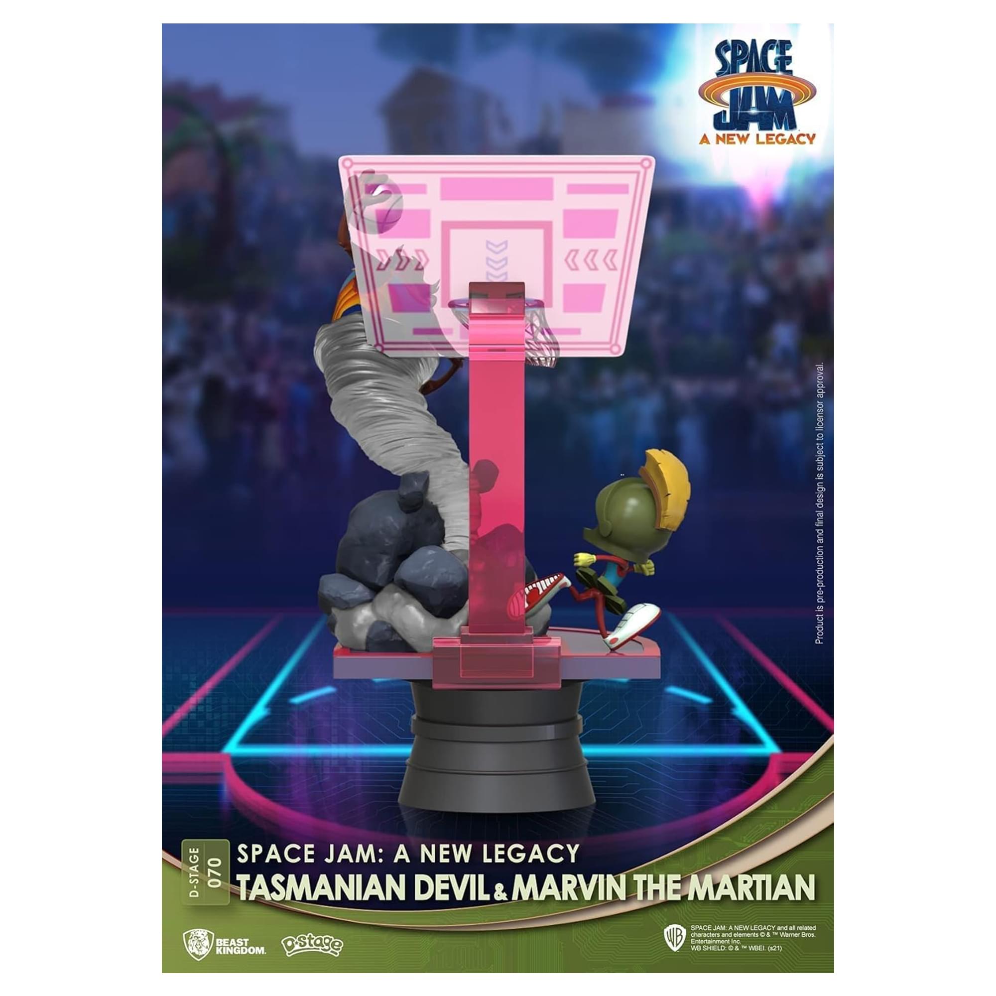 Space Jam: A New Legacy DS-070 6 Inch D-Stage Statue | Taz & Marvin the Martian