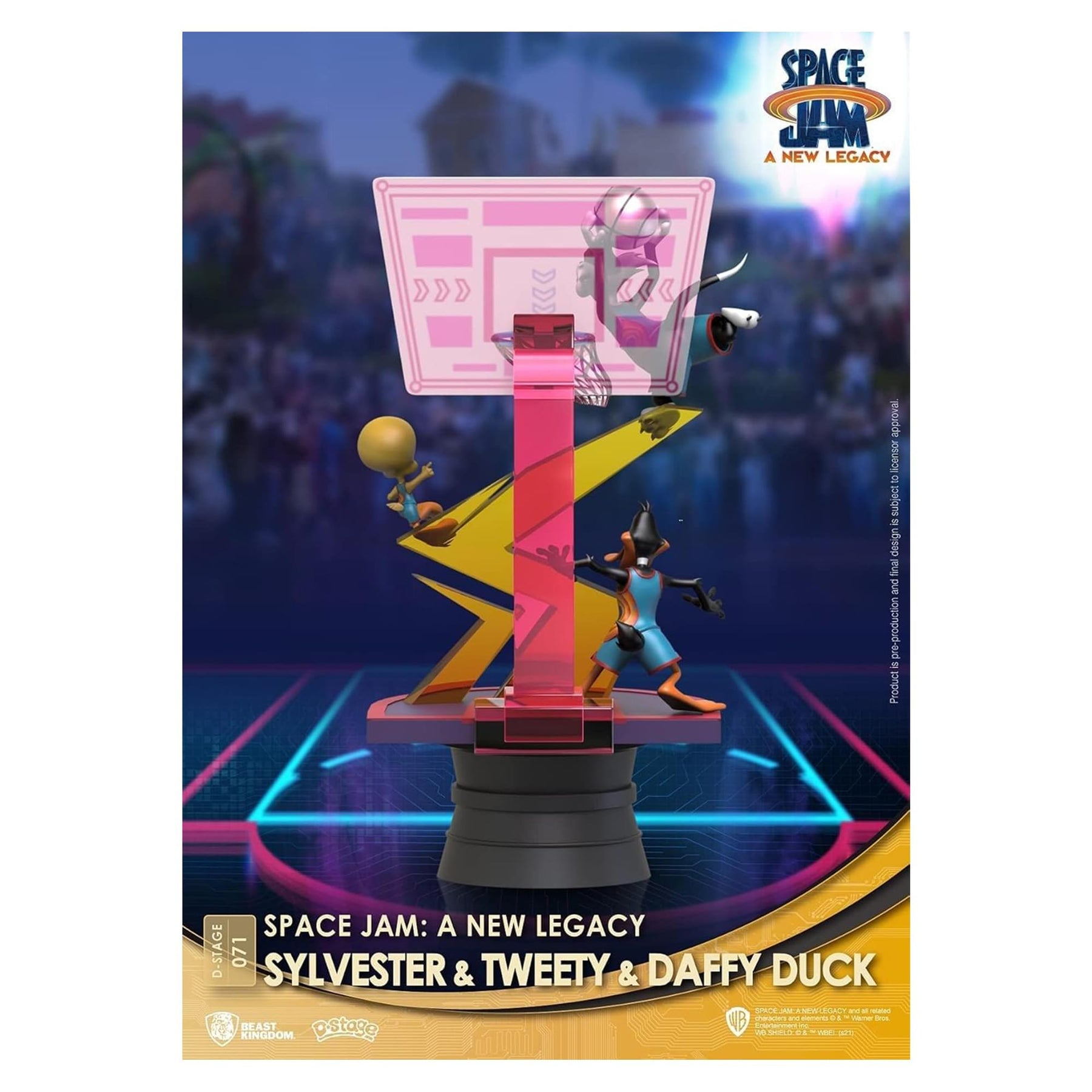 Space Jam: A New Legacy DS-071 6 Inch D-Stage Statue | Sylvester & Tweety