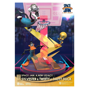 Space Jam: A New Legacy DS-071 6 Inch D-Stage Statue | Sylvester & Tweety