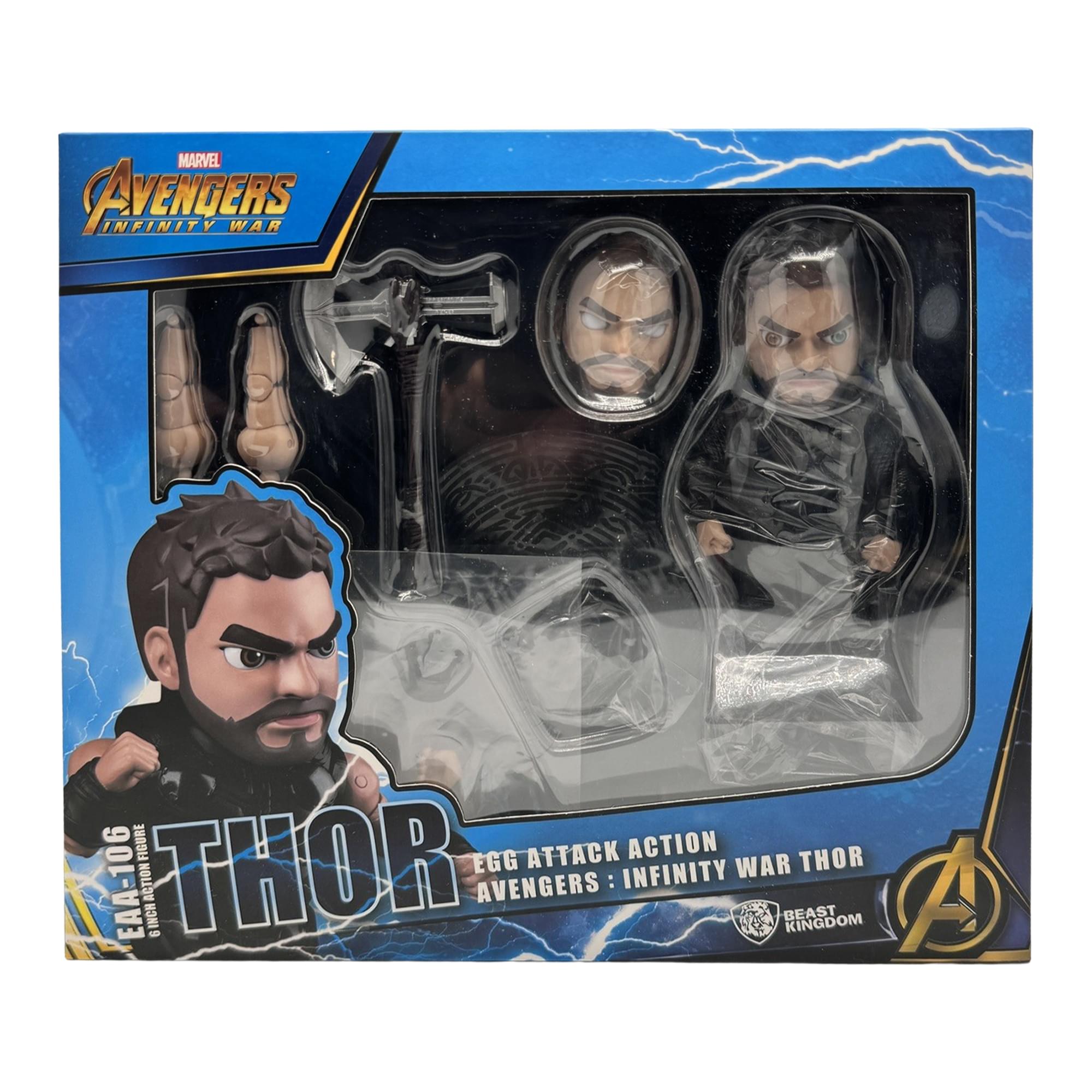 Marvel Avengers Egg Attack Action Figure | Infinity War Thor