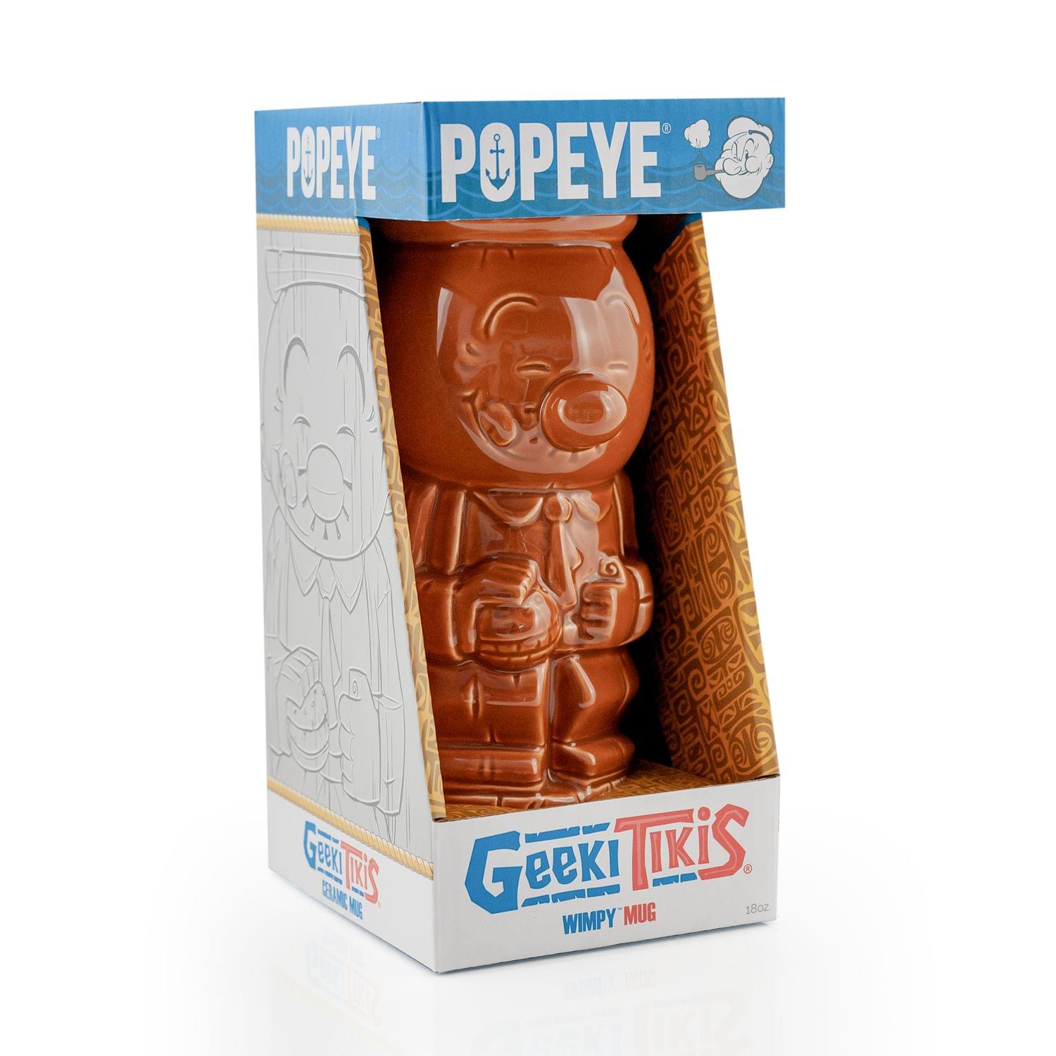 Geeki Tikis Popeye Ceramic Mug | Wimpy | Holds 18 Ounces