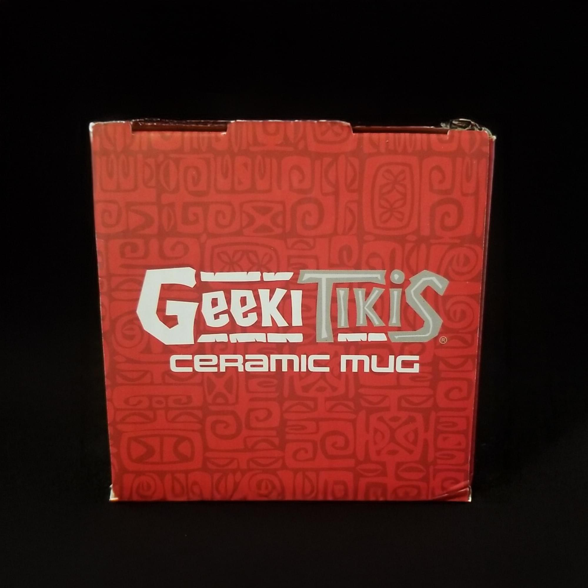 Geeki Tikis DC Comics Superman Blue Ceramic Mug | Holds 16 Ounces