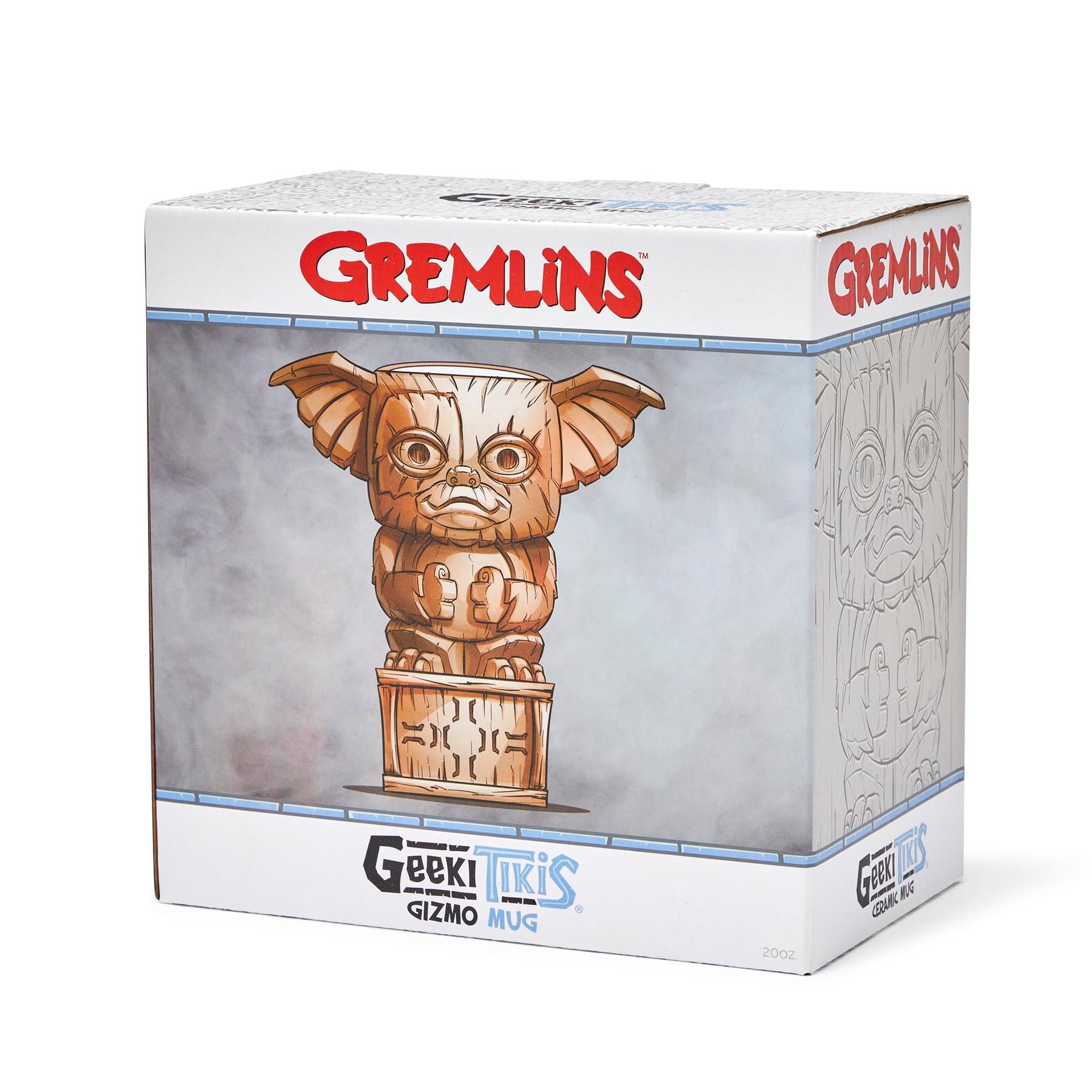 Geeki Tikis Gremlins Gizmo Mug | Ceramic Tiki Style Cup | Holds 20 Ounces