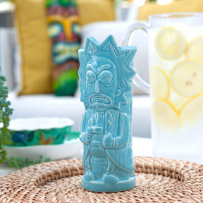 Geeki Tikis Rick & Morty Rick Mug | Ceramic Tiki Style Cup | Holds 15 Ounces