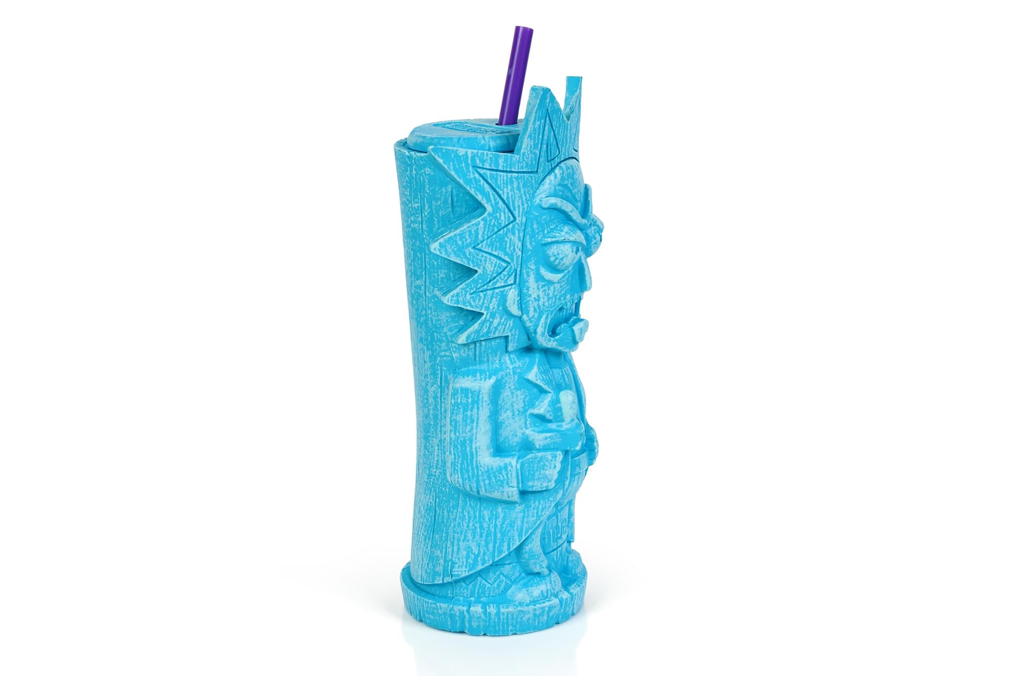 Geeki Tikis Rick and Morty Plastic Tumbler | Rick | Holds 25 Ounces