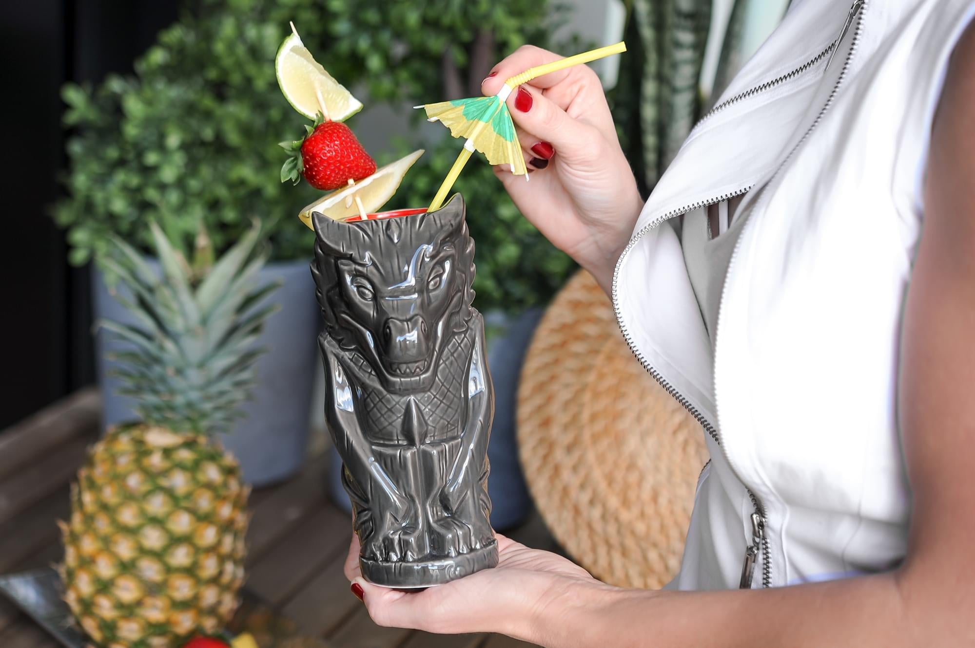 Geeki Tikis Game of Thrones Drogon the Dragon Tiki Mug | Holds 20 Ounces