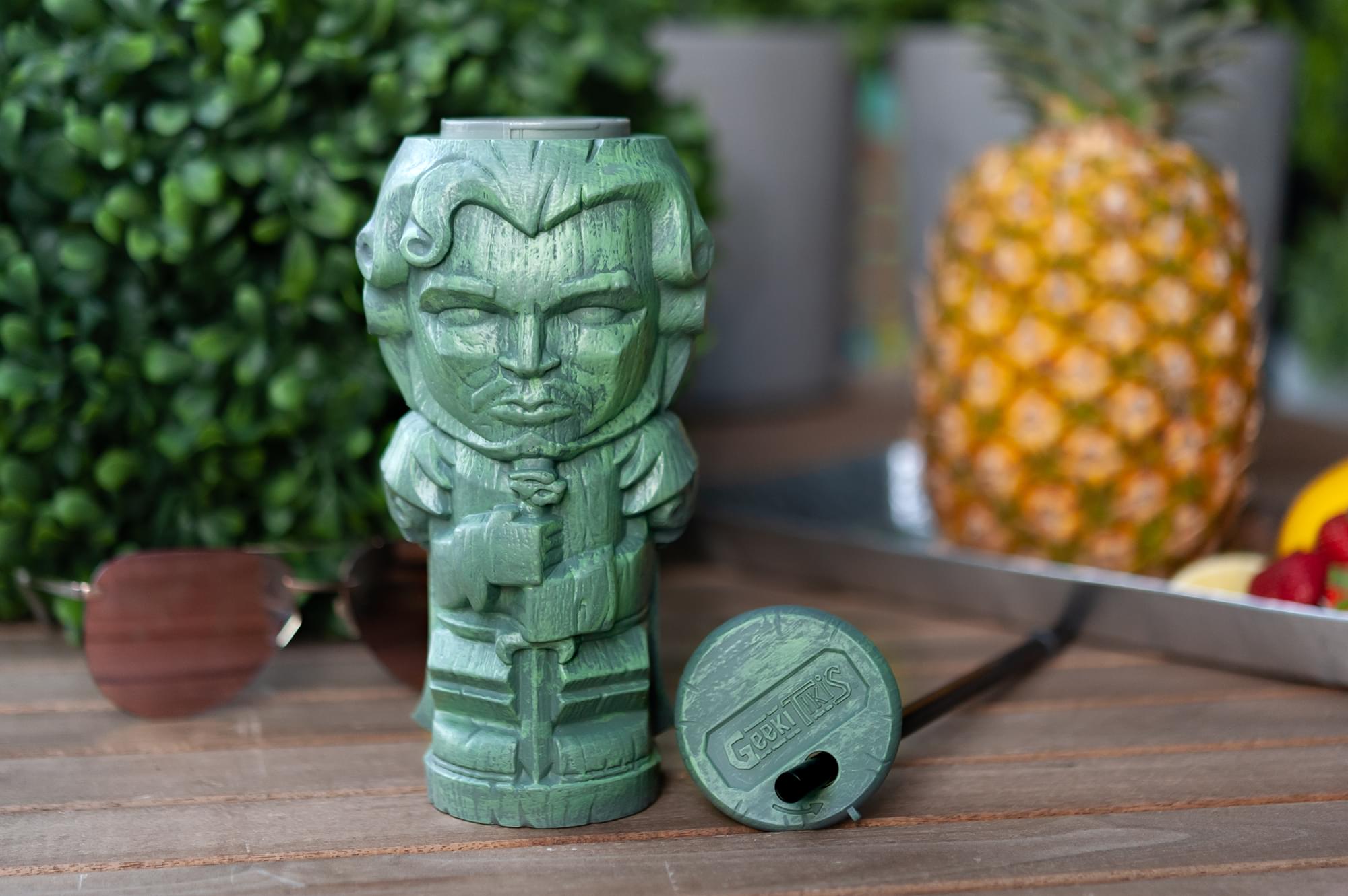 Geeki Tikis Game of Thrones Jon Snow Plastic Tumbler | Holds 21 Ounces