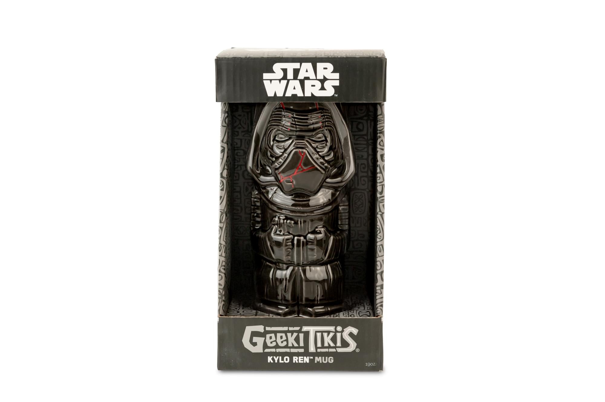 Geeki Tikis Star Wars Kylo Ren Mug | Ceramic Tiki Style Cup | Holds 17 Ounces