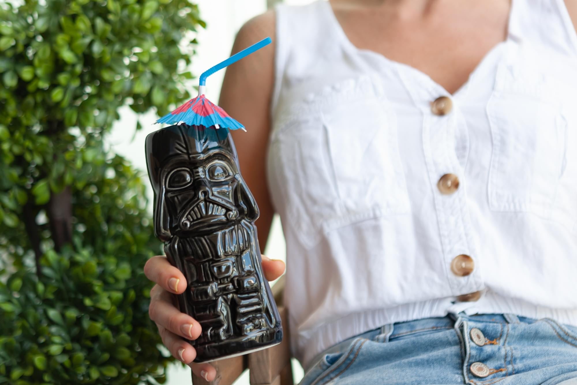 Geeki Tikis Star Wars Darth Vader Mug | Ceramic Tiki Style Cup | Holds 14 Ounces
