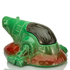Geeki Tikis Star Wars Boba Fett's Starship 24-Ounce Punch Bowl With Mini Muglet