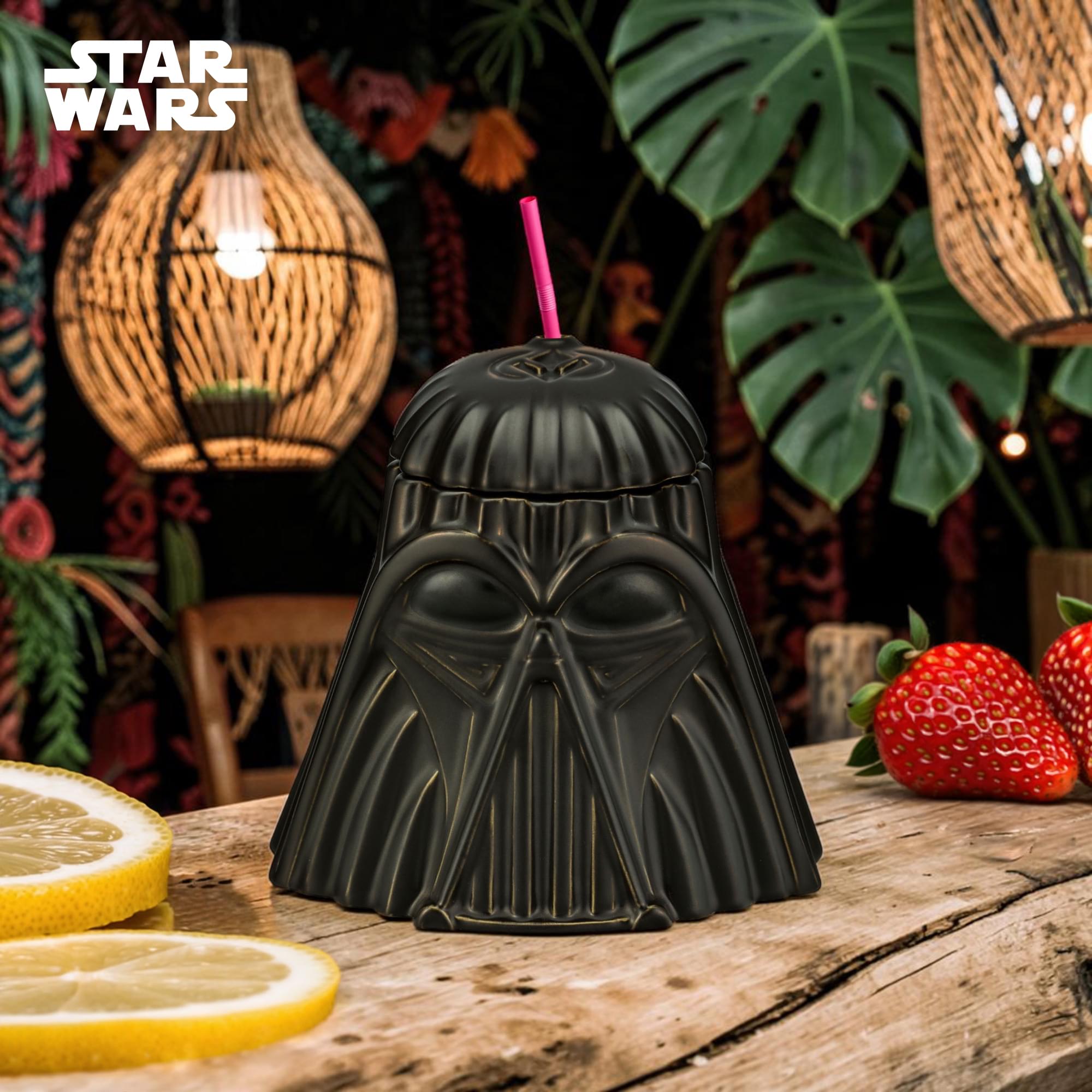 Geeki Tikis Star Wars Darth Vader (Matte Black) 26-Ounce Ceramic Mug