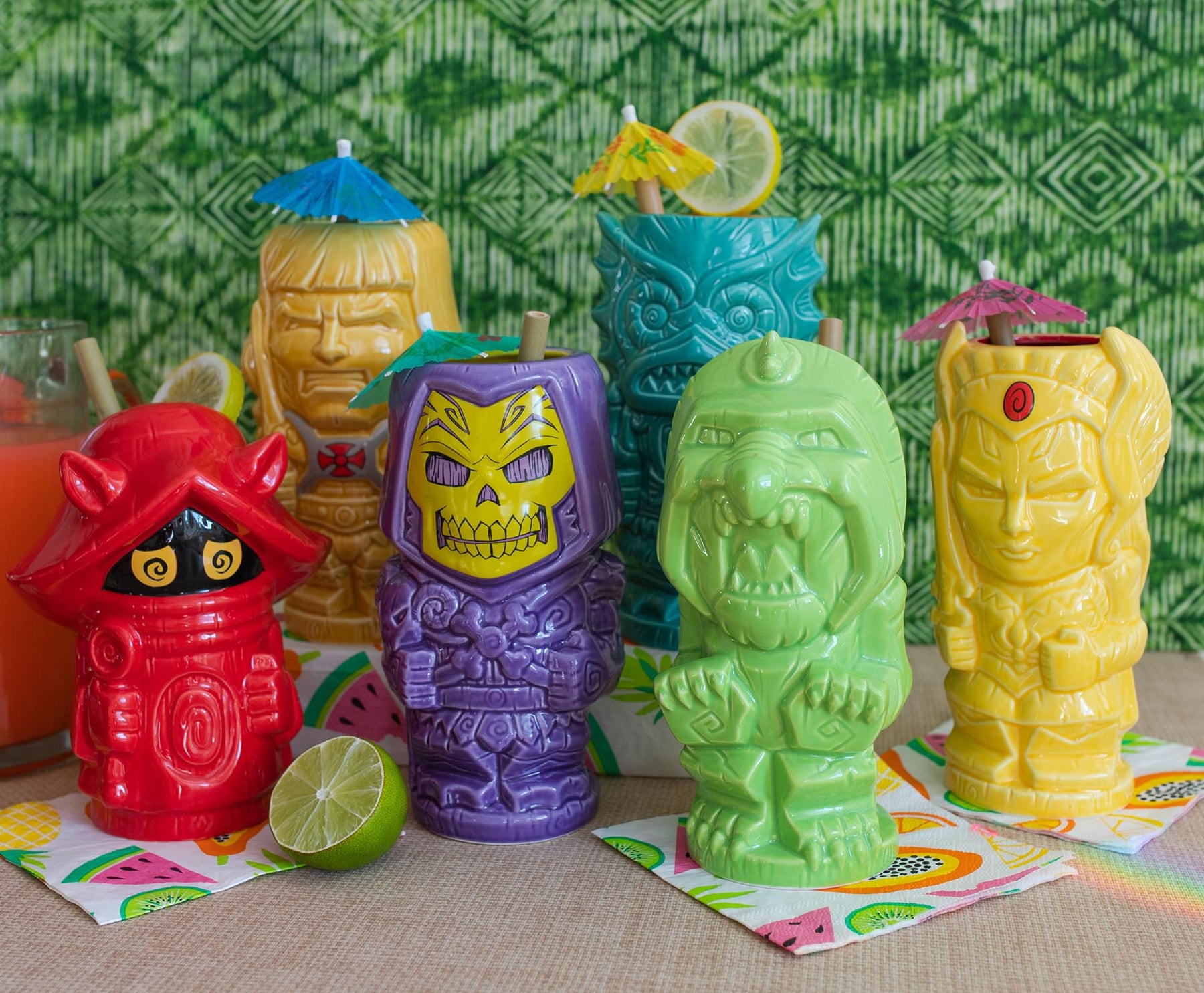 Geeki Tikis Masters of the Universe Ceramic Mugs | Set of 6