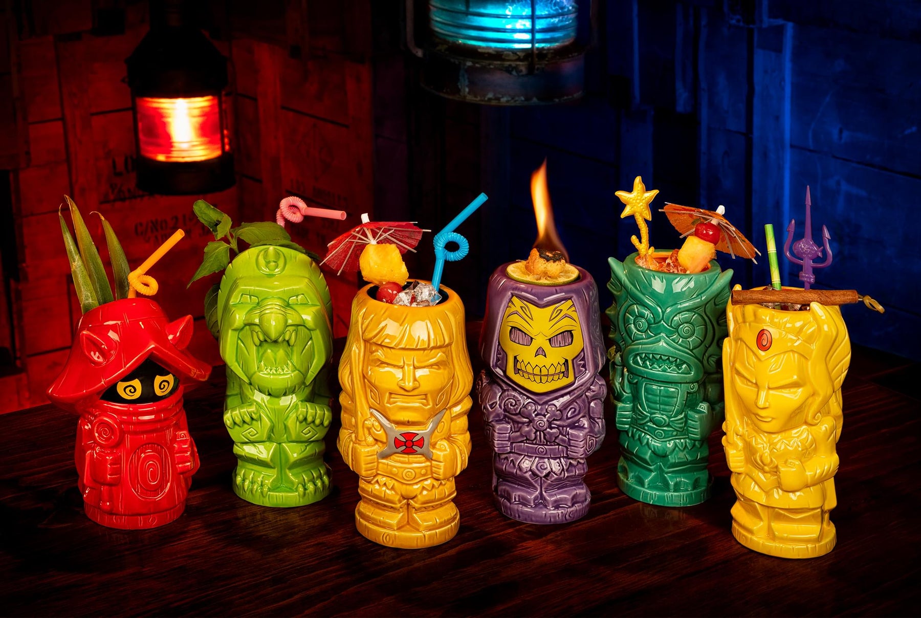 Geeki Tikis Masters of the Universe Ceramic Mugs | Set of 6