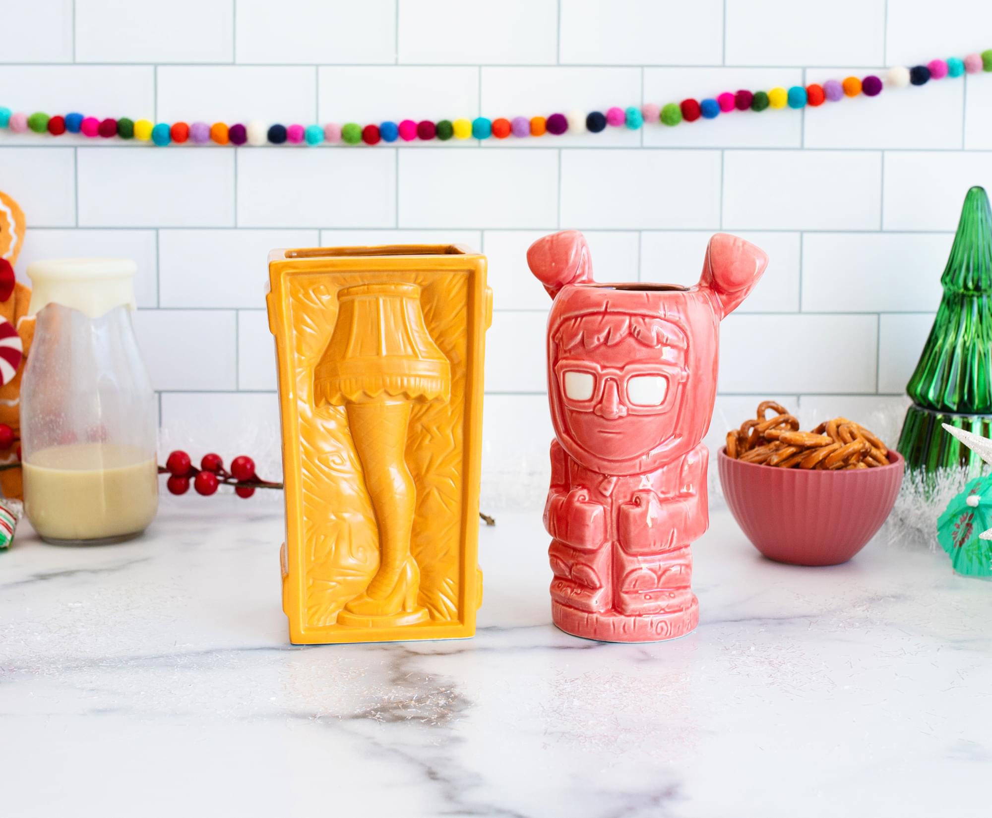Geeki Tikis A Christmas Story Leg Lamp Ceramic Mug | Holds 30 Ounces