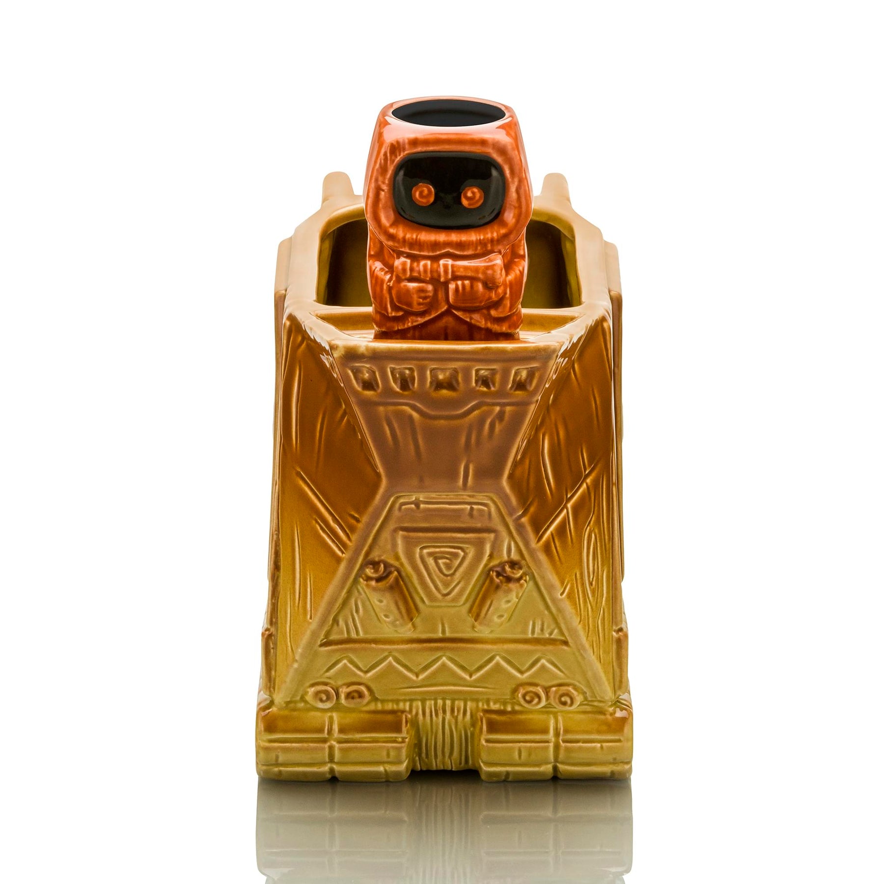 Geeki Tikis Star Wars Sandcrawler Punch Bowl Set With Jawa Mini Muglet