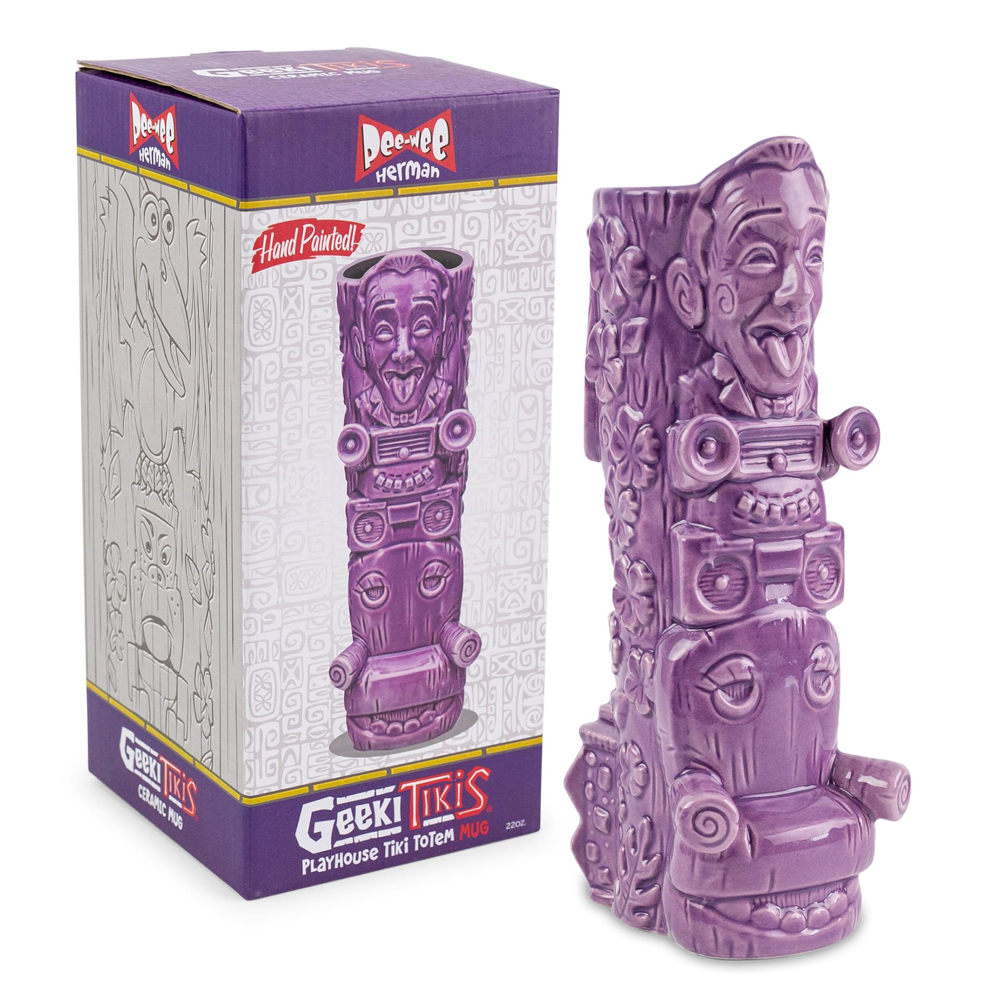 Geeki Tikis Pee-Wee's Playhouse Totem Ceramic Mug | Holds 22 Ounces