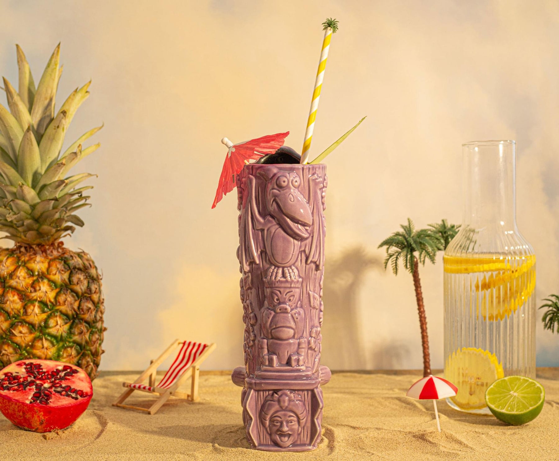 Geeki Tikis Pee-Wee's Playhouse Totem Ceramic Mug | Holds 22 Ounces
