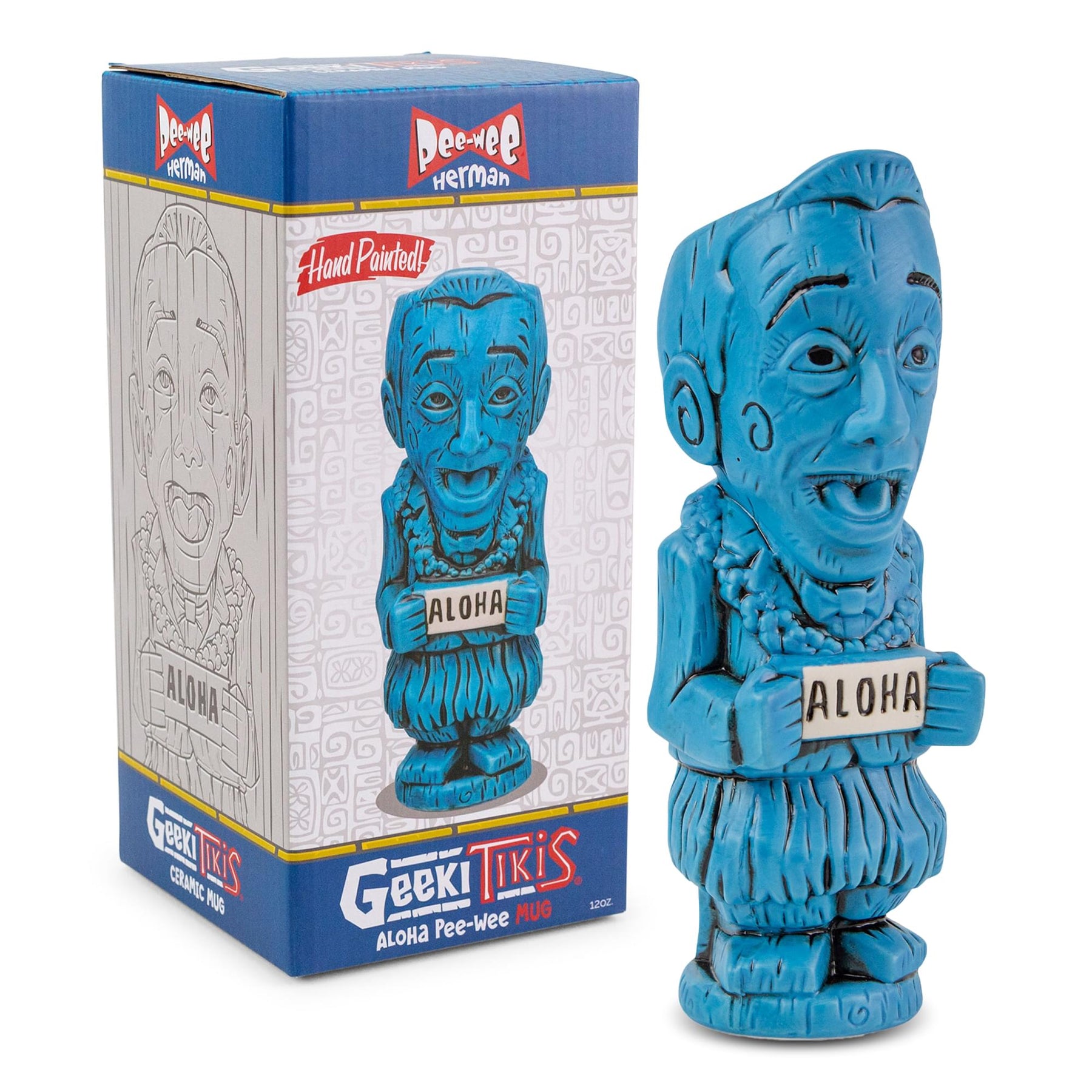 Geeki Tikis Pee-Wee Herman "Aloha" Ceramic Mug | Holds 12 Ounces