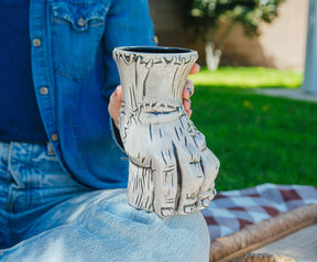 Geeki Tikis The Addams Family Thing Ceramic Mug | Holds 28 Ounces