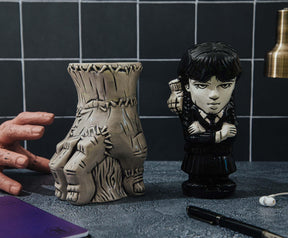 Geeki Tikis The Addams Family Thing Ceramic Mug | Holds 28 Ounces