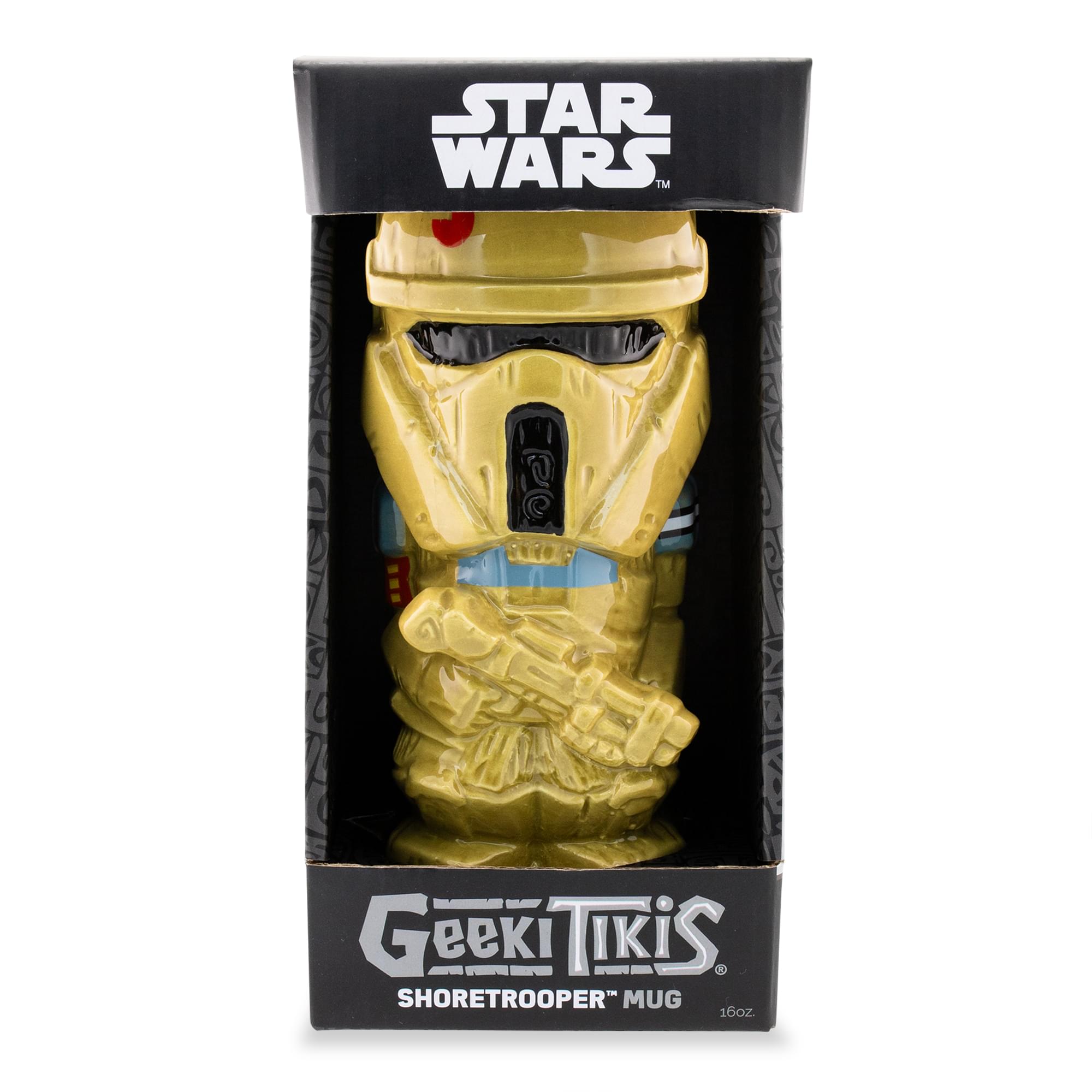 Geeki Tikis Star Wars Shoretrooper Ceramic Mug | Holds 16 Ounces