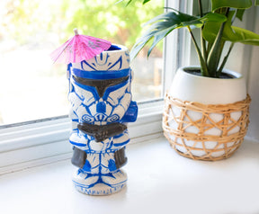 Geeki Tikis Star Wars Captain Rex Ceramic Mug | Holds 15 Ounces